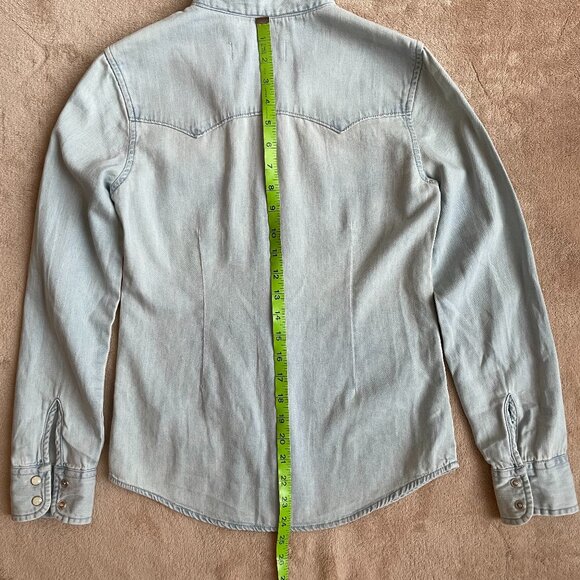 NWOT Aritzia Denim Forum Niah Shirt - Picture 10 of 13